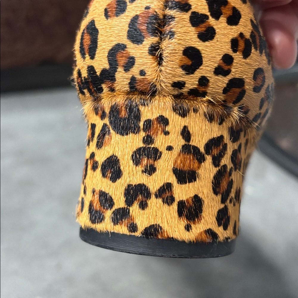 Via Spiga Animal Print Heels - Picture 3 of 3